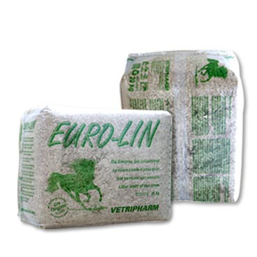 Eurolin 20kg 0,90€/kg Leinenstroh Leinstroh Euro-Lin Vetripharm Pferd Einstreu 